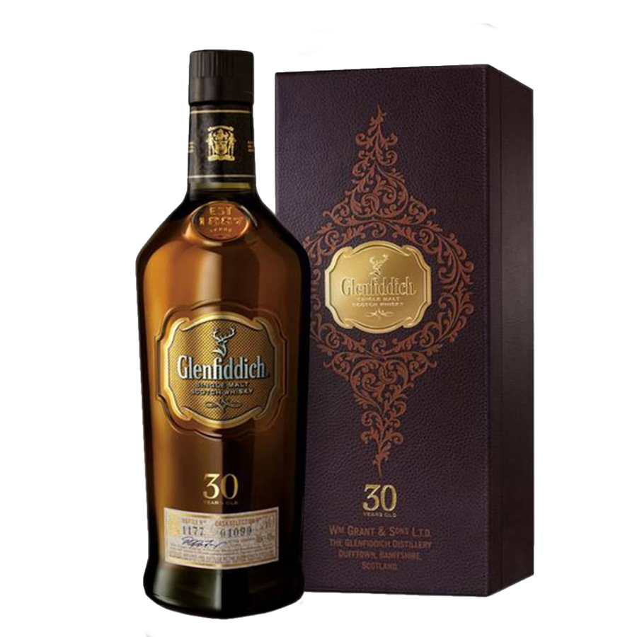 Glenfiddich 30 Years Old Single Malt Scotch Whisky
